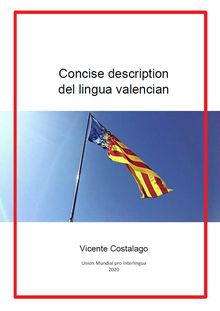 Concise description del lingua valencian