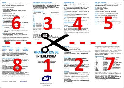 Microgrammatica de interlingua