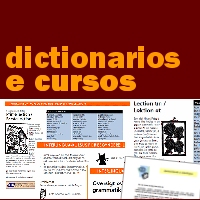 Dictionarios e cursos